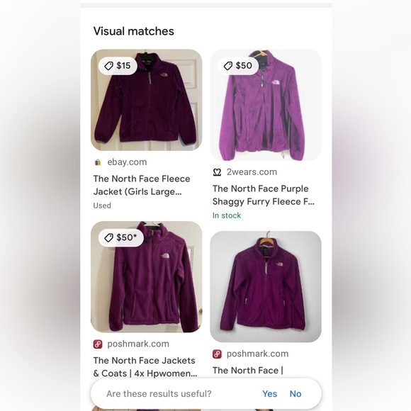 the NORTH FACE FLEECE JACKET - Picture 11 of 15